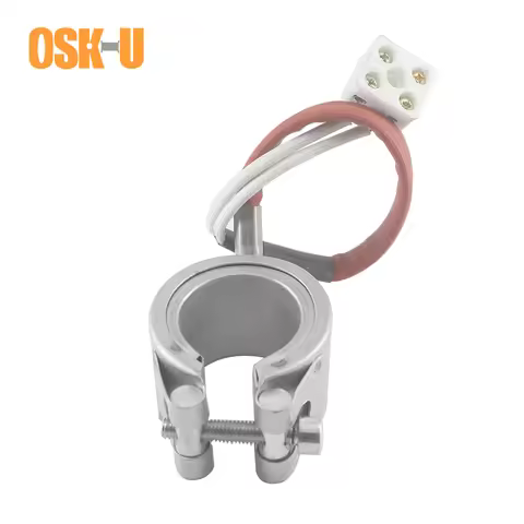 230V Ceramic Band Heater 40mm ID 40x30/40x35/40x40/40x50/40x60mm Height Aluminium Plate Cover Electr