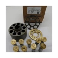 แผ่นรองลูกสูบแบบมีร่องสำหรับ K3v63ส่วนปั๊มไฮดรอลิกแผ่นวาล์วกั้นลูกสูบแบบหยาบ K3v63ชิ้นส่วนรถขุด