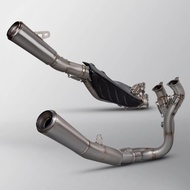 Titanium full exhaust system Proejct with titanium exhausts S1-GP For Ducati Panigale V4 Streetfight