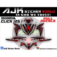 Honda Click 125 i Full Decals