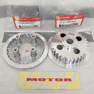 Rumah kampas kopling set lawan kaki 4 honda CB 150 LED KW SUPER 22121-K56-N02 22350-K56-N02