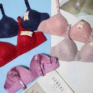 Large SIZE Wireless Foam Bra THICK FOAM NO WIRE SIZE 38 40 42 44 IMPORTED SOFT MATERIAL WOMEN'S UNDE