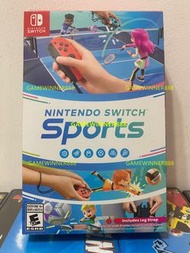《今日快閃價》（中古二手）Switch NS遊戲 Nintendo Switch 運動 / 任天堂 Nintendo Switch Sports 美版中英日文版 （可1-4人遊戲 派對遊戲 多人遊戲 Party Game）是一款由任天堂企劃製作本部開發的體育類電子遊戲，本作為Wii Sports系列的第四款作品。遊戲前作是《Wii運動》、《度假勝地》及《俱樂部》（任何人都能輕鬆遊玩的體感遊戲）