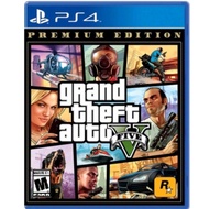 ** READY STOCK new and sealed physical Disc ** Sony Ps4 Grand theft Auto V ( GTA 5 ) PREMIUM Edition