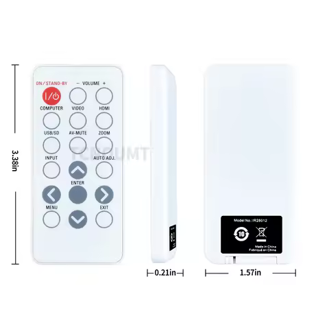 New IR28012 NPX10A NPS10A For Toshiba Projector Remote Control