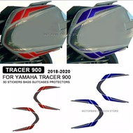 Tracer 900 Motorcycle Bags Suitcase Sticker 3D Epoxy Resin Sticker For Yamaha Tracer 900 TRACER 900 