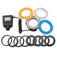 ✈ Mini Ring Flash Photography LED Flash SLR Camera Fill Light Mini Ring Flash for Macro Canon Nikon Olympus Canon Lens