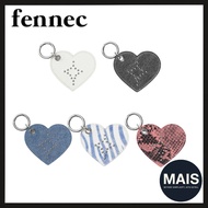 [FENNEC] Hearty Stud Leather Keychain / Keyring – 5 Types