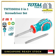 TOTAL TOOLS 2 IN 1 SCREWDRIVER SET