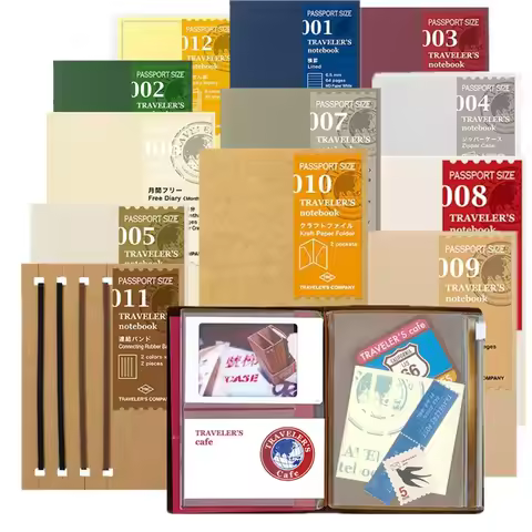 Japan Midori TRC Traveler's Travelers Notebook Traveler TN Passport Notebook Core Pen Holder Accesso