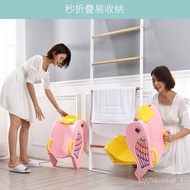 🚢Foldable Children's Shampoo Chair Baby Shampoo Recliner plus Size Little Girl Pink Shampoo Rack Shampoo Bed