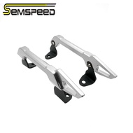 ราวจับด้านหลังมอเตอร์ไซค์ SEMSPEED เบาะผ้โดยสารด้านหลังโครงจับกล้องมือถือราวการยึดเกาะสำหรับ QJ Moto