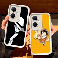 White Casing for OPPO Reno 8T 11 11F 13F 10 Pro 5G S104 Anime Luffy