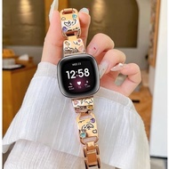 Special Cute Inlaid Gemstone Strap Compatible For Fitbit Versa 4 Strap Fitbit Sense , Fitbit Versa 3