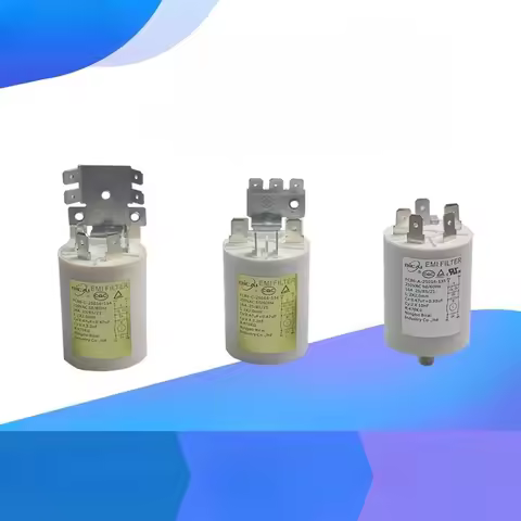 Suitable for Midea drum washing machine power filter anti-interference capacitor DNF06-T