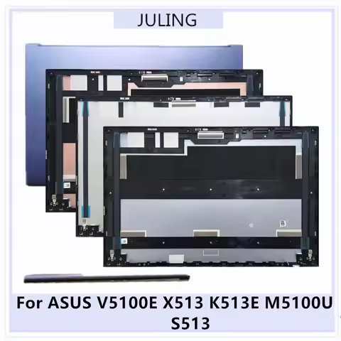 For ASUS V5100E X513 K513E M5100U S513 Metal Version Only Laptop LCD Back Cover Top Case/Front Bezel