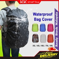 Waterproof  Bag Cover Outdoor Camping Hiking Backpack Pack Rain Hujan Cover Raincoat Cover Hujan Mot