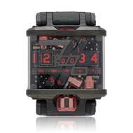 Devon Tread Limited Edition Tread 1 Group 63. A stainless steel black DLC coated watch with rotating
