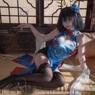 Jianwu Azur Lane Donghuang Themed Cheongsam with Accessories