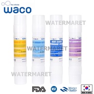 WACO HYUNDAI ชุดไส้กรอง Inline Water Filter Set C NANO SILVER (Sediment+Pre carbon+Nano+Post carbon) ข้อต่อ 8 ตัว