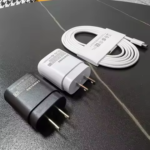 25W Fast Charger US Adapter For Samsung Galaxy S25 S24 Ultra Plus FE S23 S22 A 06 16 26 36 56 Fold F