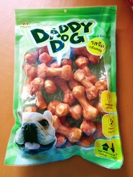 DADDY DOG แดดดิ ด็อก ขนมสุนัขรสจืด กลิ่นหอม ใช้วัตถุดิบจากธรรมชาติที่สดใหม่คุณภาพสูง มีคุณค่าทางอาหารและวิตามินต่างๆ
