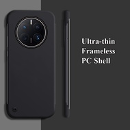Ultra-thin Frameless Matte Anti-fingerprint PC Case For Huawei Mate 50 50E 40 40E 30 30E Pro Plus Sh