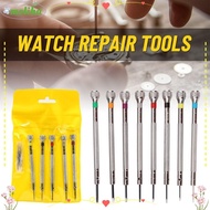 MOLIHA 5pcs/set Clock Watch Tools  Band Link Pin Remover Screwdrivers Watch Repair Tool