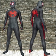 [ FITRHINO ] RPC Adult Costume Spiderman Into The Spider Verse Miles Morales Cosplay Costumes