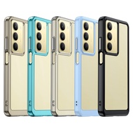For Realme C75X Case Realme C51 C53 C65 C75 C75X Cover Colorful Soft Edge Silicone Transparent Shock