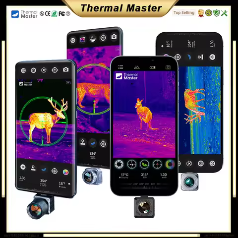 INFIRAY Thermal Master T2 PRO X2 T2 MAX X3 Thermal Imager Night Vision Infrared Thermal Camera for R