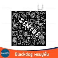 Blackdog พรมปูพื้น พรม รุ่น BD-YYCD003 ผ้าโพลีเอสเตอร์ กันน้ำ ซักเครื่องได้ น้ำหนักเบา