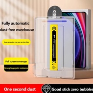 Tempered Glass For Samsung Tab A7 Lite A8 10.5 A9 + S7 S8 S9 S10 FE T225 T290 T295 Auto Alignment