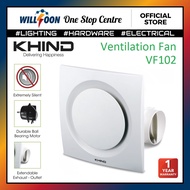 KHIND VF102 Ventilation Fan / Exhaust Fan ceiling Type
