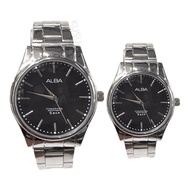 _&lt;`[KUSU] Alba Stainless Steel WaterProof Couple Watch