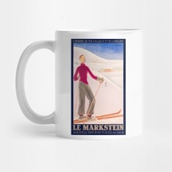 Le Markstein France Vintage Poster Coffee Mug 1930 Le Markstein France Vintage Poster 1930 Coffee Mu