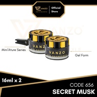 VANZO Miniature Series Car Perfume - 656 Secret Musk 秘密麝香