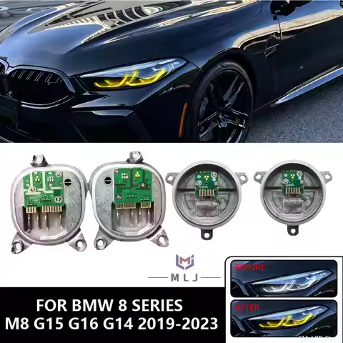 For 2019-2023 BMW M8 G14 G15 G16 8 Series EURO/USA VERSION Headlight Daytime Running Light White Yel