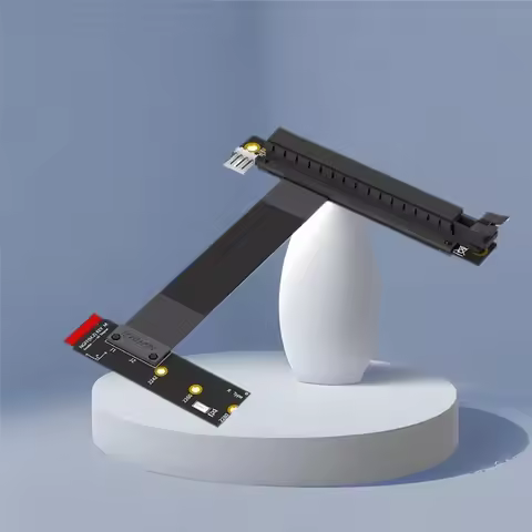 19cm M.2 to PCI Express 3.0 X16 Extension Cable PCIe 16X to M2 M Key Riser Card for M2 NVME SSD Desk