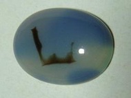 800【晶玉石】頂級水晶翠~天然蛋面藍玉髓藍瑪瑙裸石~可襄項鍊戒指墜子~一元起標無底價