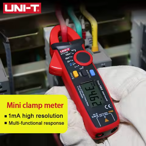 UNI-T Clamp Meter Digital UT210E UT210D AC Current Mini Clamp Multimeter True RMS Pliers Ammeter UT2