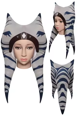 Asoka Cosplay Role Play Mask Women Cosplay Costume Accessories Movie Space Battle Female Superhero P