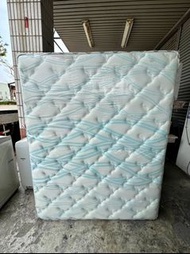 香榭二手家具*伊登名床MATTRESS 標準雙人5x6.2尺護脊三線獨立筒床墊-軟床墊-乳膠床墊-中古床墊-高級床墊