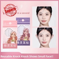 Set Elf Ear Patch Ear Stickers Soft Shape Elf Veneer Ears Vertical Stand Elf Ear Stickers C8o4