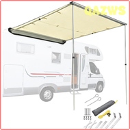 QAZWS Yescom 6.6X8.2 กันสาดด้านข้างรถ SUV หลังคารถบรรทุกรถหลังคาดึงออกเต็นท์กำบัง UV50 PU2000mm + ร่