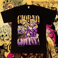 Animood - Tshirt Giorno Giovanna Jojo Bizzare Adventure Golden Wind Homage Series