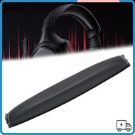 LUCKY-SUQI Headphone Headband Pad, Leather Black Replacement Cushion, Easy to Install Comfortable He