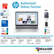 HP Laptop 15-fd0617tu/15-fd0618tu/fd0621tu Laptop (Core 5-120U/8gb ram/512gb ssd/Intel UHD/Iris Grap