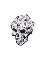 Juego gótico de pasadores de esmalte Terror Skull Punk Insignia de solapa Gorra Mochila Broches Joyería Camisa Ropa Aventura Pin Joyería Regalo