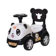 Baby Swing Car 1-3 Years Old Scooter Baby Walking Aid Four Wheels Music Toy Car Can Sit Bobby Car Luge